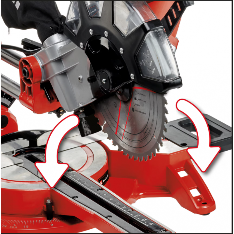 Ferăstrău circular staționar HECHT 829,2000 W, Diametru disc 210 mm