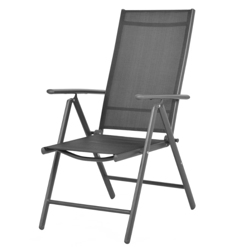 Scaun pentru gradina si terasa HECHT Shadow Chair, structura din aluminiu, greutate maxima suportata 120 kg, 56 x 65 x 107 cm
