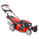 Masina de tuns gazon pe benzina 5 in 1 HECHT 552 XR, 5.7 CP, 196 cm³, latime taiere 51 cm, autopropulsata