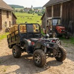 ATV pe benzina utilitar cu platforma - HECHTCOUNTRIS