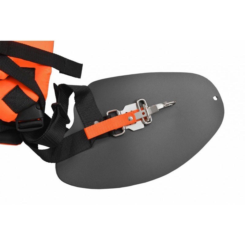 Curea de umar pentru trimmer HECHT 000103, tip ham, culoare negru/portocaliu