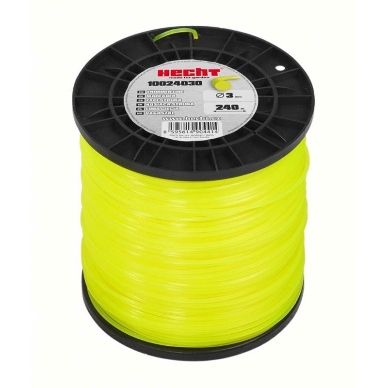 Fir pentru trimmer HECHT 10024030, profil rotund, diametru 3 mm, lungime 240 m