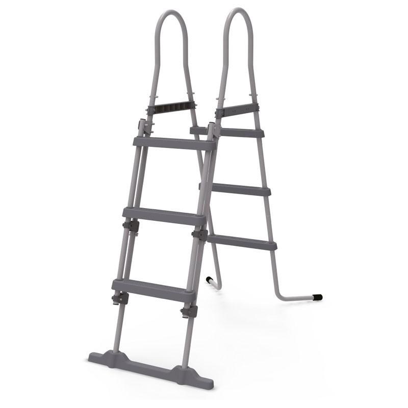 Scara pentru piscina HECHT 00091, cadru din otel, inaltime 164 cm