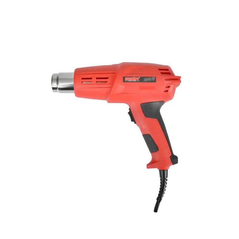 Pistol suflanta cu aer cald HECHT 2022, putere 2000 W, temperatura 350/600 C