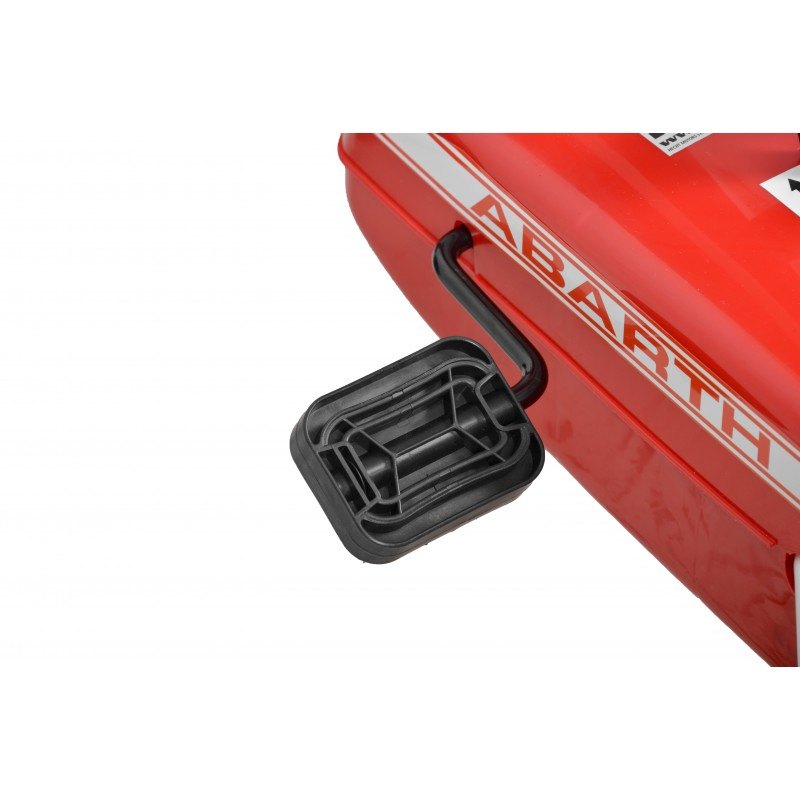 Kart cu pedale HECHT Abarth Red, greutate maxima suportata 25 kg, dimensiuni 113 x 57 x 73 cm, rosu