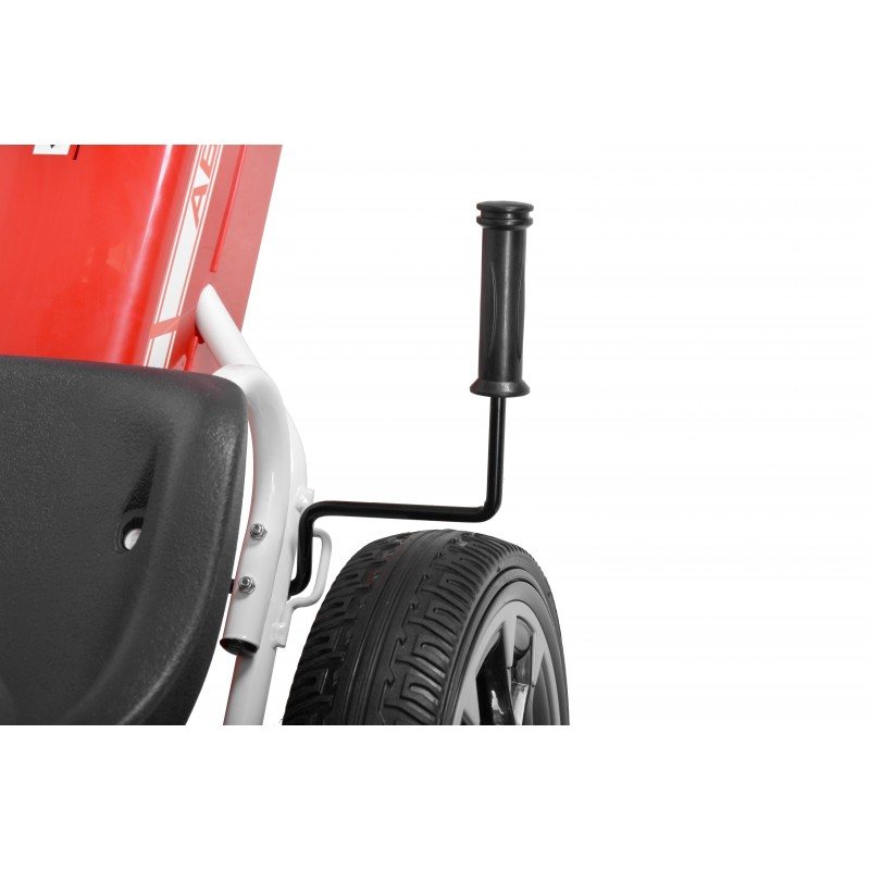 Kart cu pedale HECHT Abarth Red, greutate maxima suportata 25 kg, dimensiuni 113 x 57 x 73 cm, rosu