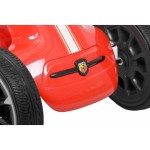 Kart cu pedale HECHT Abarth Red, greutate maxima suportata 25 kg, dimensiuni 113 x 57 x 73 cm, rosu