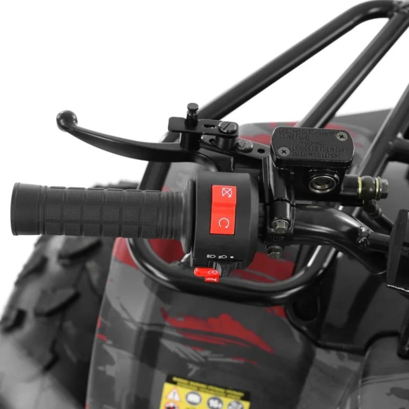 ATV pe benzina HECHT 56126 HURON, putere motor 8.1 CP, motor 4 timpi, capacitate cilindrica 125 CC
