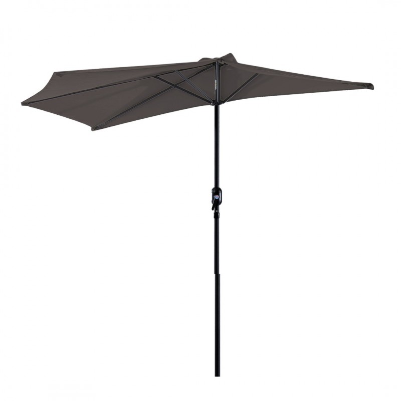 Umbrela pentru gradina HECHT Shadow, cadru din otel, diametru 270 cm, inaltime 2.2 m, fara baza