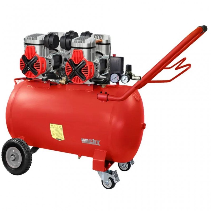Compresor fara ulei silentios 100L 3.0kW HECHT2084