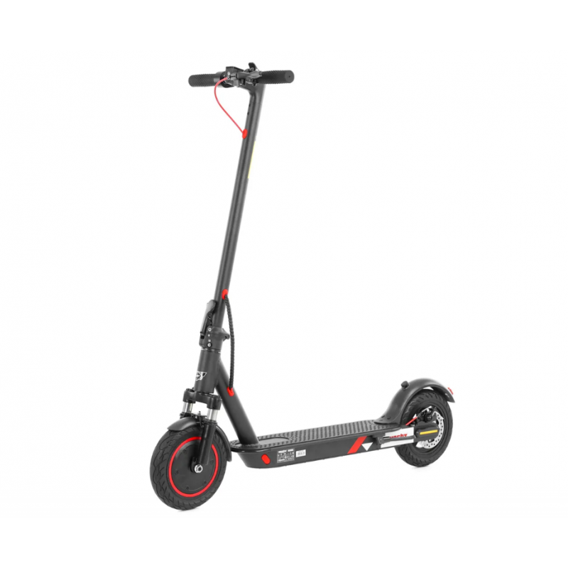 Trotineta electrica HECHT 5299, 400 W, 36V, 10.4Ah, cadru pliabil din aluminiu, roti 10.5"