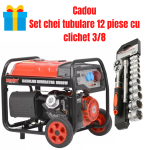 Generator de curent Hecht GG 8000 7500w 420 cm monofazat trifazat