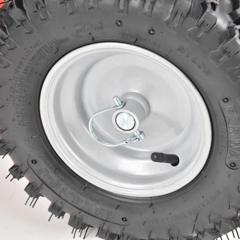 Masina multifunctionala de curatat cu perie HECHT 8615, motor benzina 4 timpi, 196 CC, latime lucru 60 cm, 4 viteze inainte si 2 viteze inapoi