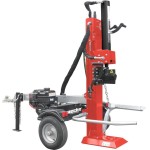 Hecht 6422, Despicator de busteni, benzina 208 cm presiune maxima 22 t