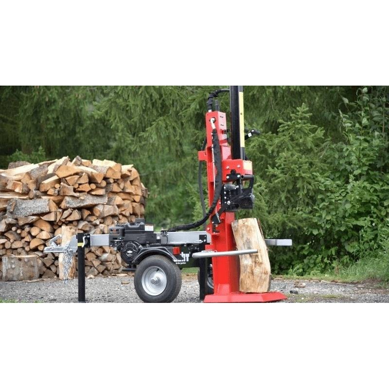 Hecht 6422, Despicator de busteni, benzina 208 cm presiune maxima 22 t
