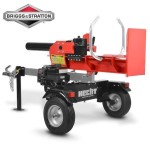 Hecht 6422, Despicator de busteni, benzina 208 cm presiune maxima 22 t