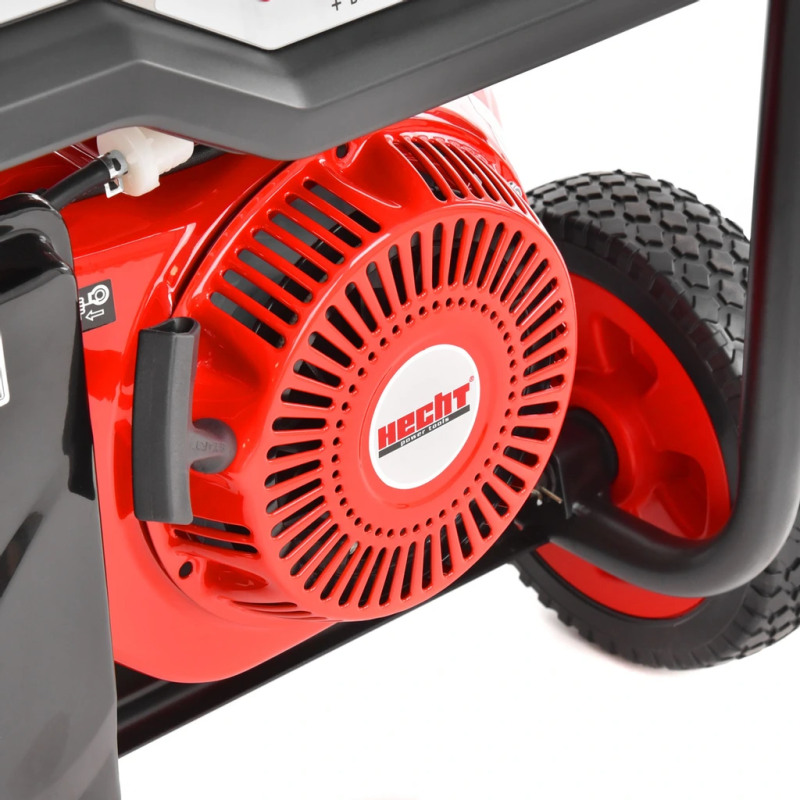 Generator de curent in 4 timpi Hecht GG6500 13 cp 389 cm pornire electrica
