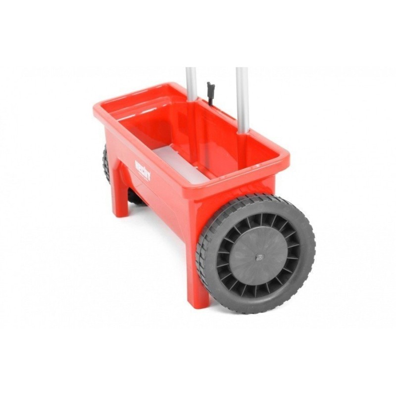Distribuitor Hecht 212 pentru seminte, sare sau ingrasamant, capacitate 12 l, latime distribuire 45 cm
