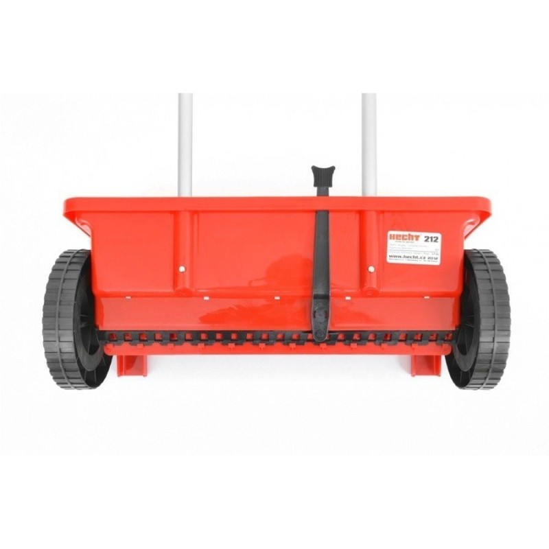 Distribuitor Hecht 212 pentru seminte, sare sau ingrasamant, capacitate 12 l, latime distribuire 45 cm