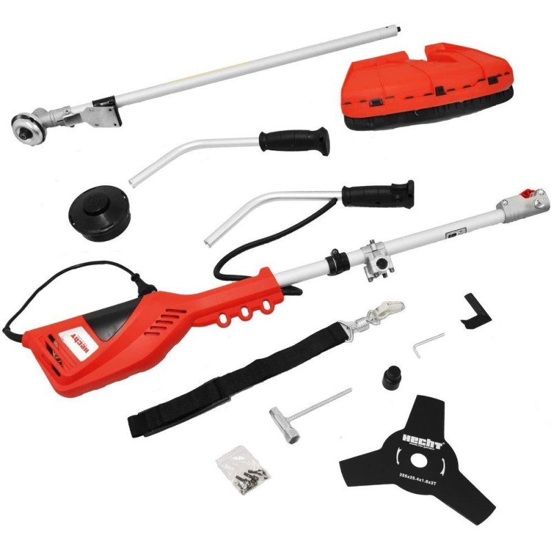 Trimmer electric Hecht 1445, putere 1400 W, latime de lucru 42 cm, greutate 5 kg