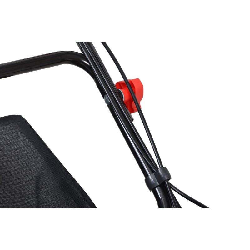 Masina de tuns iarba pe benzina Hecht 541 BSW, motor Briggs & Stratton seria 450E, 125 cmc, latime 41 cm, cu autopropulsie