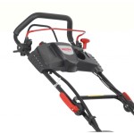 Masina de tuns iarba pe benzina Hecht 543SWE, 98.5 cmc, latime lucru 43 cm, autopropulsie 3.6 Km/h, pornire electrica
