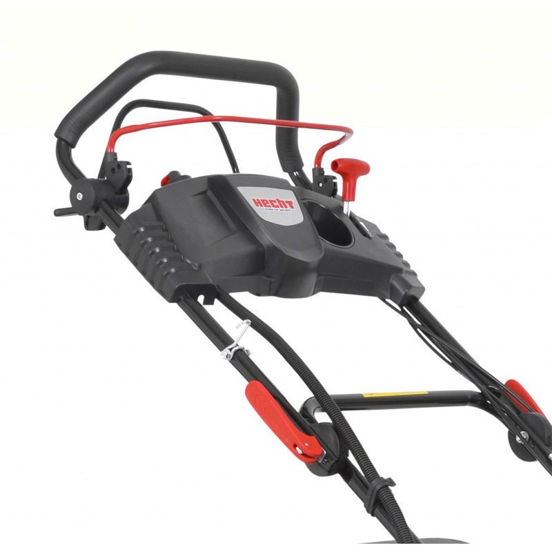 Masina de tuns iarba pe benzina Hecht 543SWE, 98.5 cmc, latime lucru 43 cm, autopropulsie 3.6 Km/h, pornire electrica