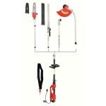 Unealta multifunctionala Hecht 690, 3 in 1, gazon /  gard viu / fierastrau, 900 W