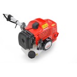 Motocoasa pe benzina Hecht 142 BTS, 2 CP, latime de lucru 43 cm, 6.8 Kg