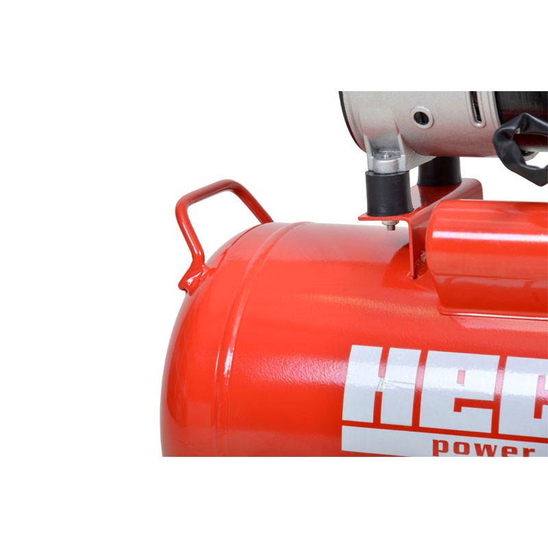 Compresor de aer Hecht 2080 fara ulei putere 800 w 8 bar rezervor 24 l