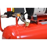 Compresor de aer Hecht 2080 fara ulei putere 800 w 8 bar rezervor 24 l
