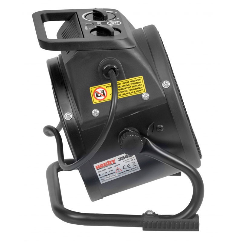 Termosuflanta ventilator electric Hecht 3542 putere 2000 w termostat reglabil capacitate 20 mc