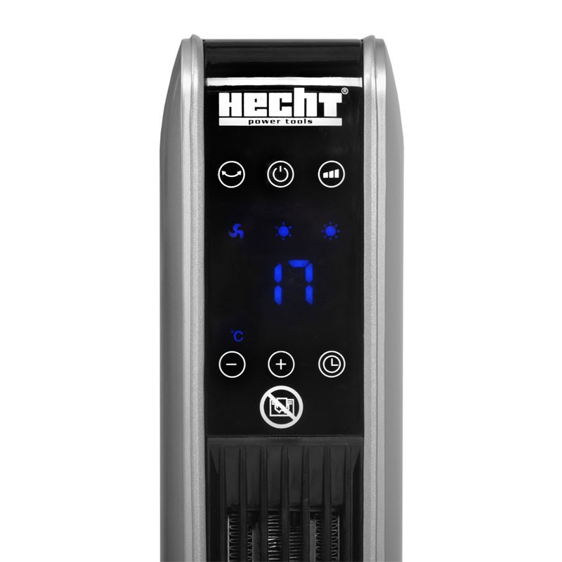 Termosuflanta electrica Hecht 3611 cu display led si telecomanda putere 2200 w