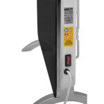 Incalzitor electric Hecht 3522 cu display led si telecomanda putere 2000 w capacitate 50 mc