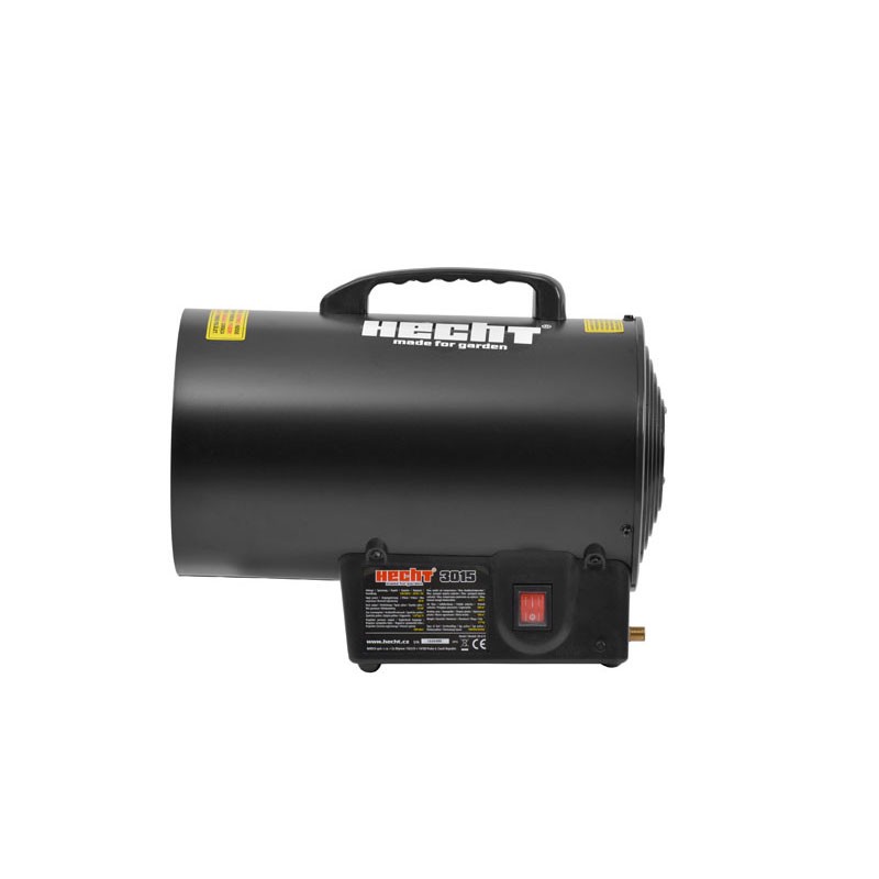 Termosuflanta pe gaz Hecht 3015 15 kw capacitate 250 mc consum 1.07 Kg h
