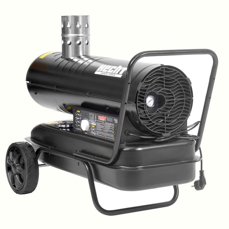Tun de caldura Hecht 3040, motorina, putere 18 kw, volum incalzit 375 mc
