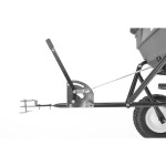 Distribuitor Hecht 260 pentru seminte sare sau ingrasamant capacitate 60 l latime distribuire 4 m