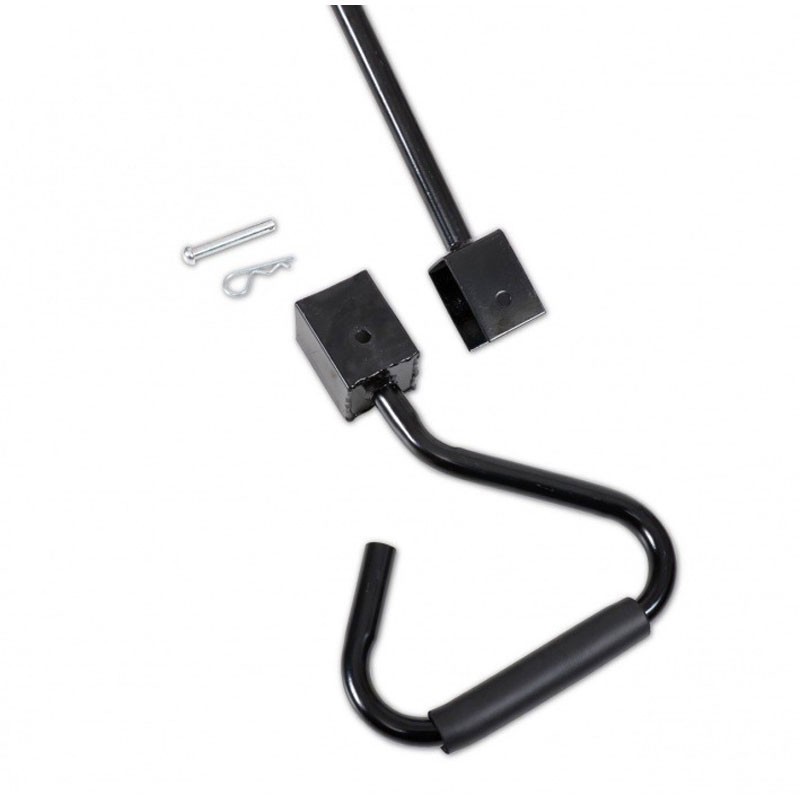 Remorca carucior pentru Tractorasele de gradina Hecht 52184 capacitate incarcare 300 kg cu maner