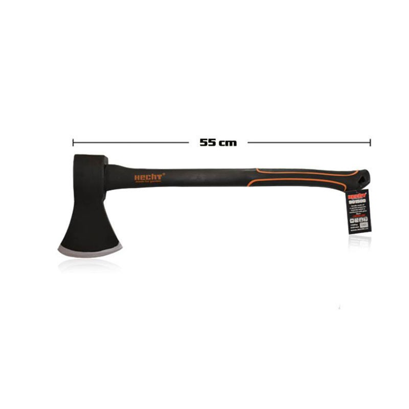 Topor pentru despicat Hecht 901500 coada din fibra lungime 55 cm greutate 1500 g