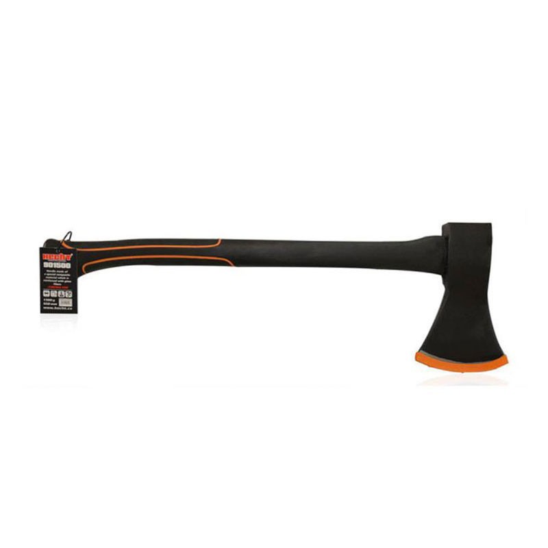 Topor pentru despicat Hecht 901500 coada din fibra lungime 55 cm greutate 1500 g