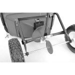 Distribuitor Hecht 256 pentru seminte sare sau ingrasamant capacitate 60 l latime distribuire 3.5 M