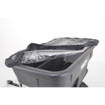 Distribuitor Hecht 256 pentru seminte sare sau ingrasamant capacitate 60 l latime distribuire 3.5 M