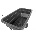 Distribuitor Hecht 256 pentru seminte sare sau ingrasamant capacitate 60 l latime distribuire 3.5 M