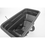 Distribuitor Hecht 256 pentru seminte sare sau ingrasamant capacitate 60 l latime distribuire 3.5 M