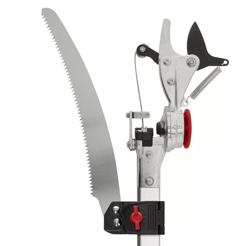 Foarfeca cu maner telescopic