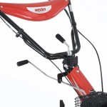 Motocultor profesional HECHT 7100, multifunctional, putere 7 CP, latime de lucru 81/104 cm