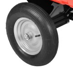 Remorca pentru transport Hecht 53080 compatibila si cu tractoarele de gazon capacitate incarcare 300 kg
