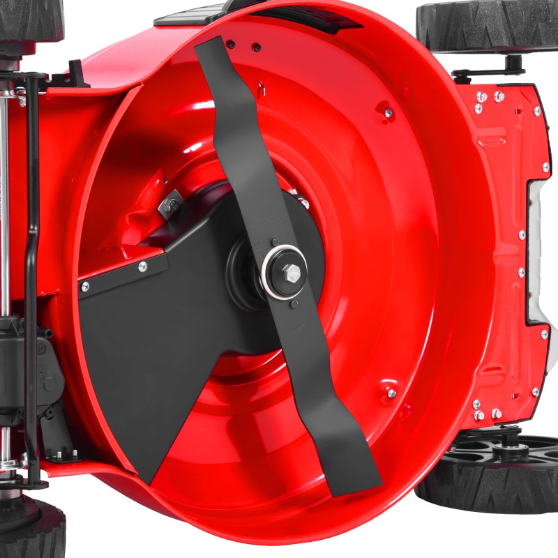 Masina de tuns iarba Hecht 553SW, 6 CP, latime de lucru 51 cm, 3.6 km/h, kit de mulcire