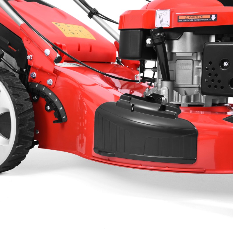 Masina de tuns iarba pe benzina Hecht 5564SX, 4.9 cp, latime de lucru 56 cm, 4.5 km/h, pornire manuala Masina de tuns iarba pe benzina Hecht 5564SX, 4.9 cp, latime de lucru 56 cm, 4.5 km/h, pornire manuala