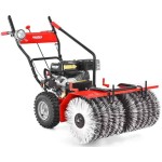 Masina de maturat HECHT 8680 SE, motor benzina, capacitate cilindrica 196 CC, latime maxima de lucru 80 cm, fara accesorii